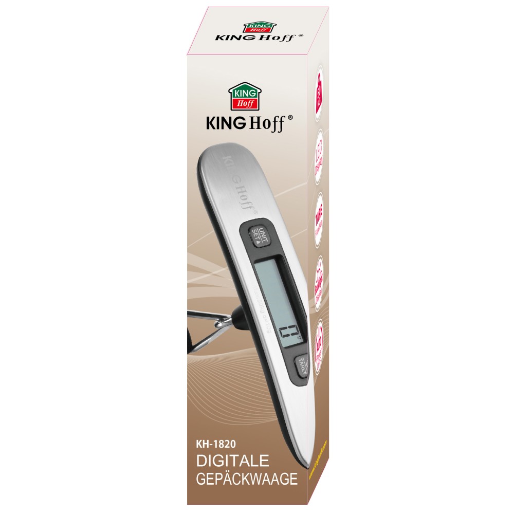 Waga bagażowa ręczna 1kg-50kg KINGHoff