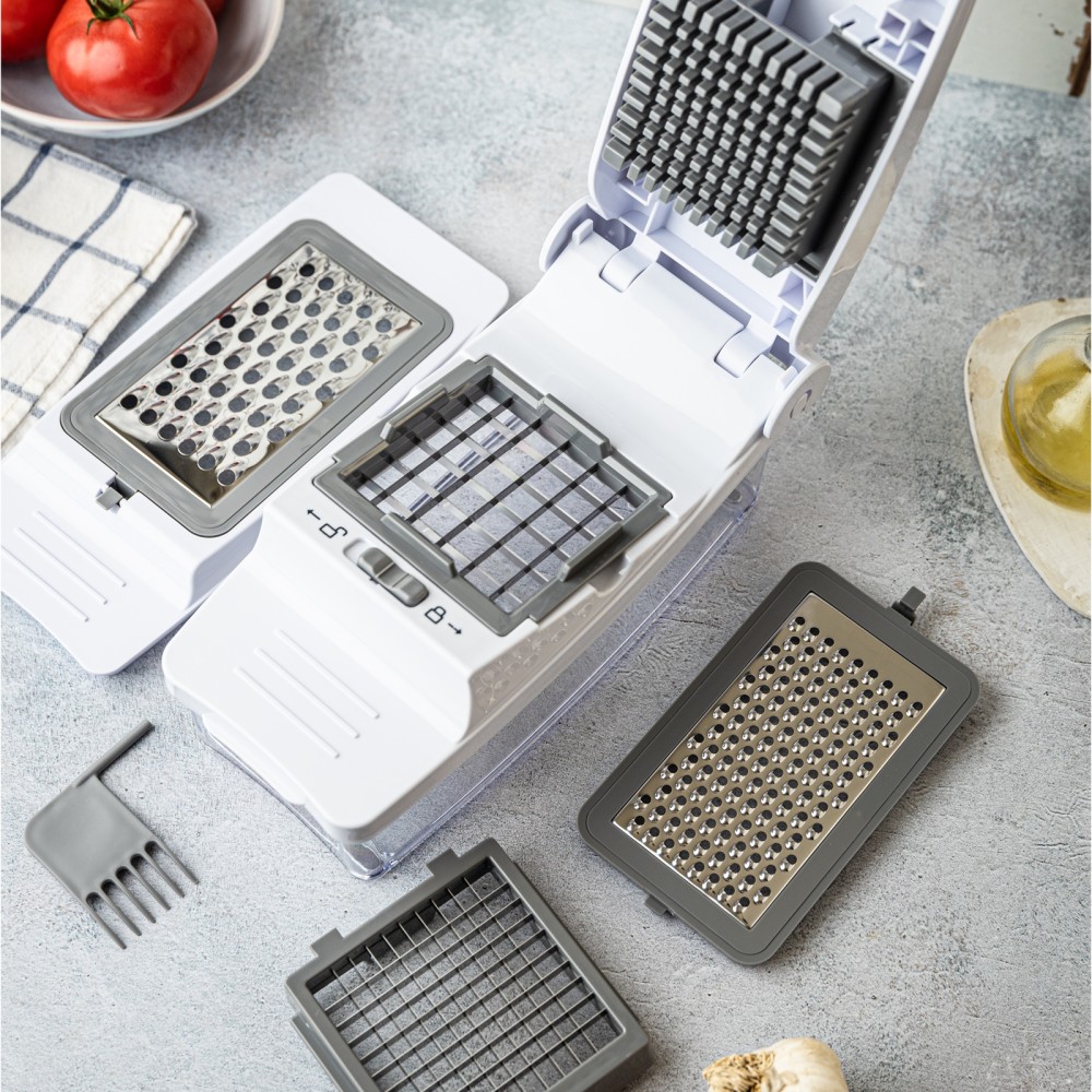 Szatkownica do warzyw, z wymiennymi ostrzami, KINGHOFF, KH-1873