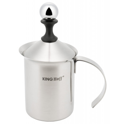 Milk frother, steel, 0.4l KINGHoff