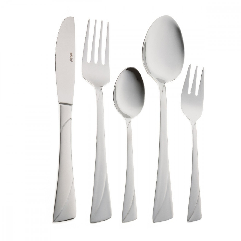 Cutlery, steel, set of 30 elements KINGHoff