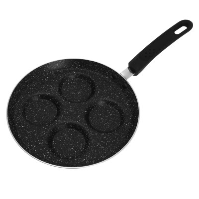 Frying pan for pancakes, aluminum, black, Ø24cm  Kinghoff