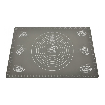 Baking mat, silicone, 60x40cm, grey KINGHoff