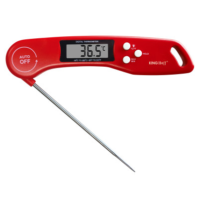 Elektroniczny termometr kuchenny, czerwony KingHoff