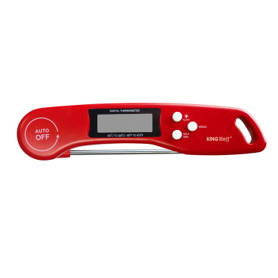 Electronic kitchen thermometer, red KINGHoff