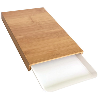 Cutting board with tray, bamboo KINGHoff