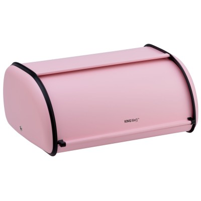 Bread box, steel, pink KINGHoff