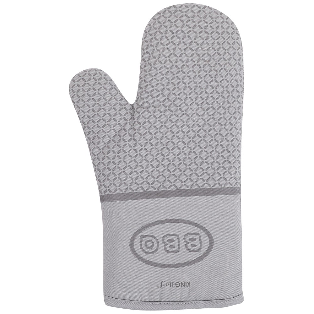 Oven glove, grey, Kinghoff