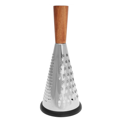 Grater, steel and accacia wood Kassel