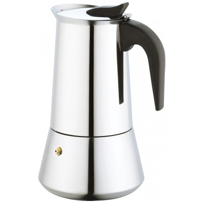 Espresso coffee maker, steel, 9 cups Kinghoff