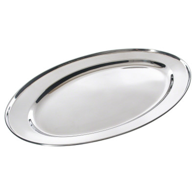Oval tray, steel, 30cm Kinghoff