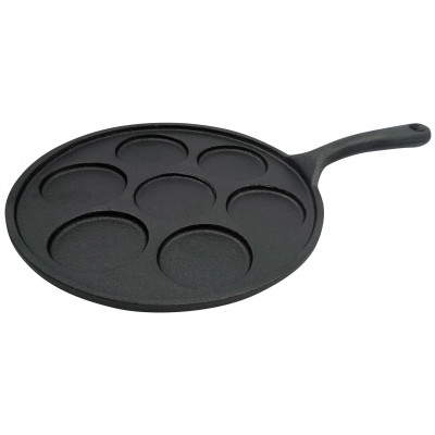 Frying pan for pancakes, aluminum, black, Ø23cm KINGHoff