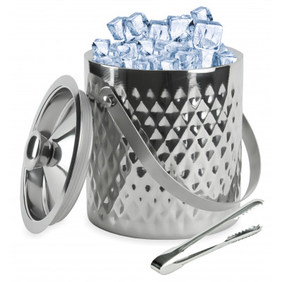 Double wall ice bucket steel 1,5l Kinghoff