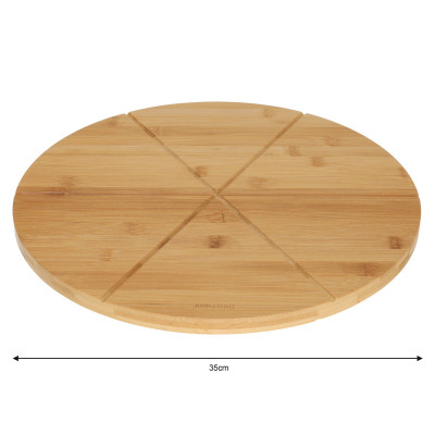 Deska do pizzy, bambus  Ø35cm Kinghoff