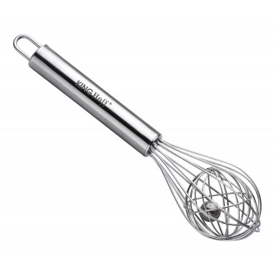 Whisk with bowl 8" steel Kinghoff