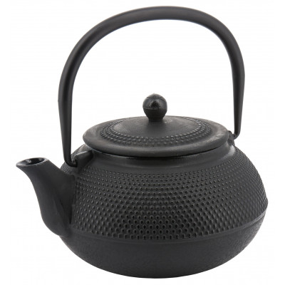 Teapot with strainer, 0,850l, black Kinghoff
