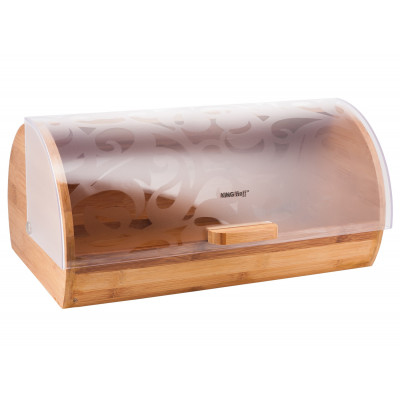 Bread box, bamboo-acrylic Kinghoff