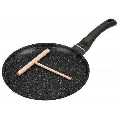 Frying pan for pancakes, aluminum, black, Ø26cm KINGHoff