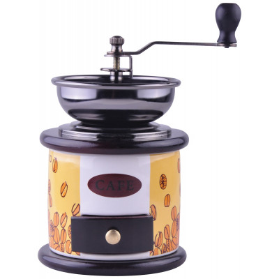 Coffee grinder, ceramic-wood, Ø12 x 20cm Kinghoff